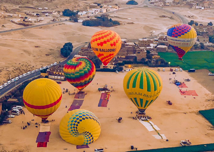 Hot Air Balloon Ride in Luxor