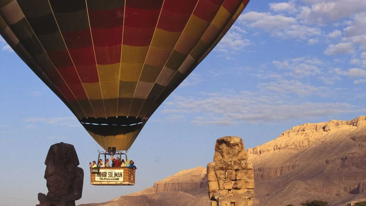 Hot air balloon in Luxor